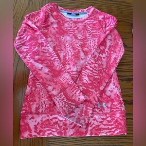 Under Armour Red Tie-Dye Youth Shirt